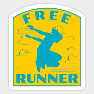 Freerunning Parkour Vintage Freerunner Sticker